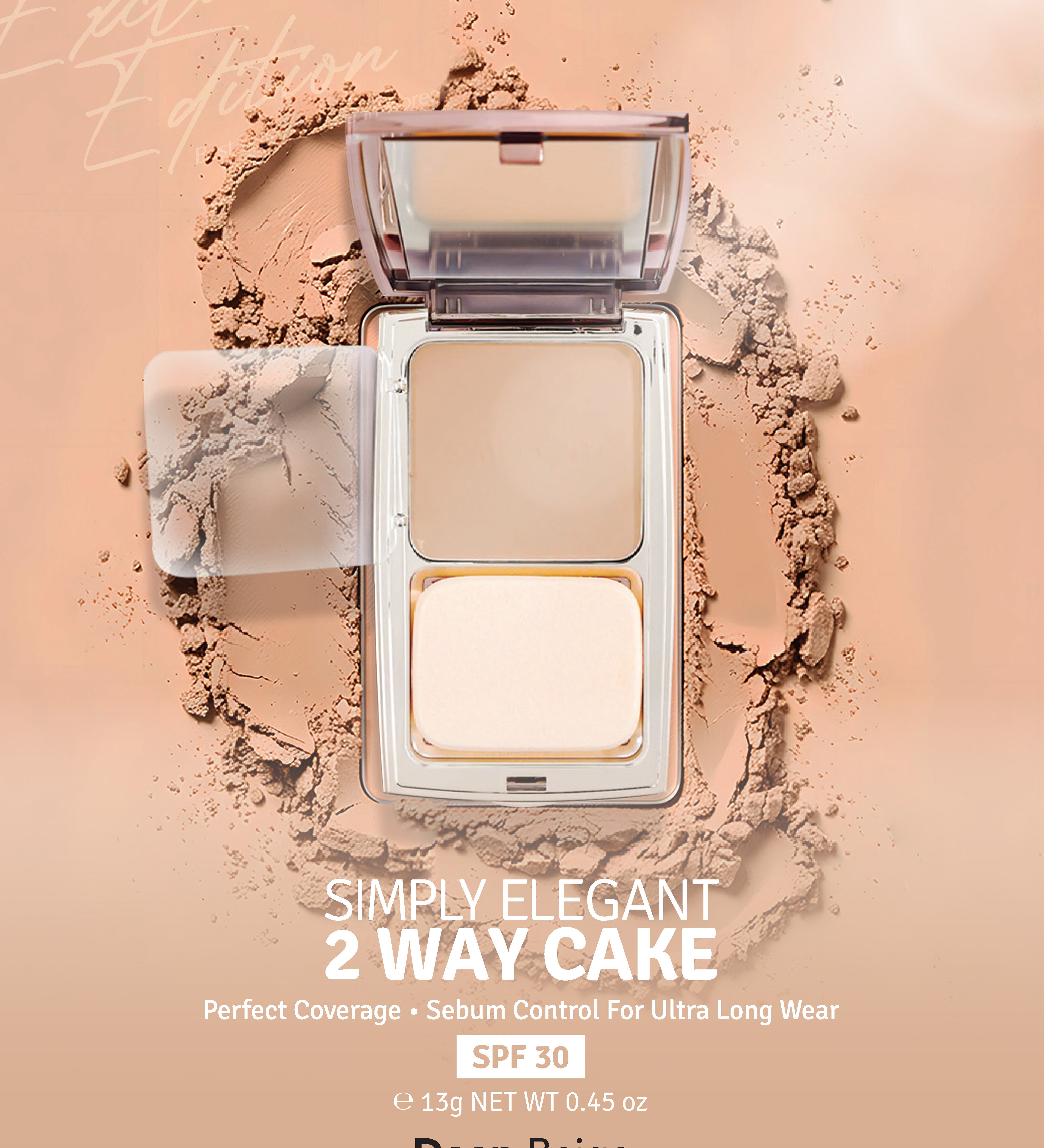 Exclusive Edition Simply Elegant 2 Way Cake