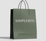 SIMPLYSITI GREEN PAPER BAG