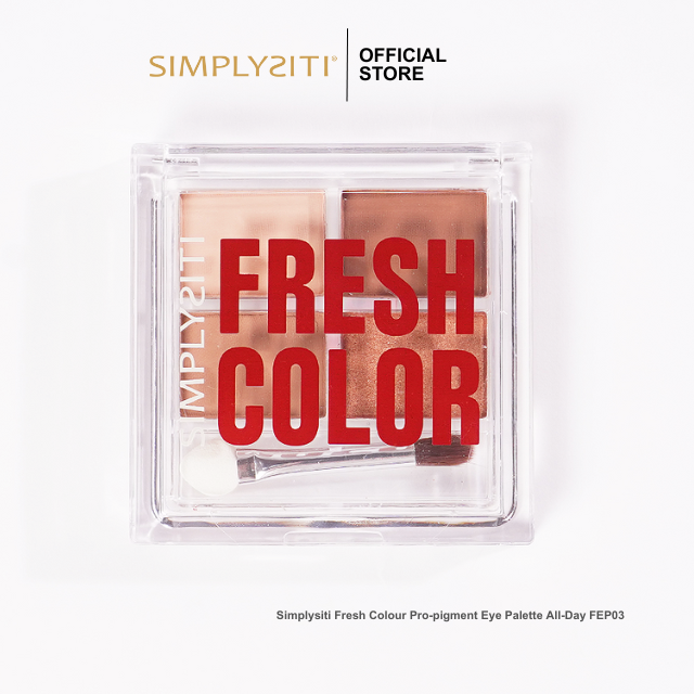 NEW Simplysiti Fresh Colour Pro-pigment Eye Palette