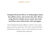 [NOT FOR SALE] SIMPLYSITI Exclusive Pocket Mirror