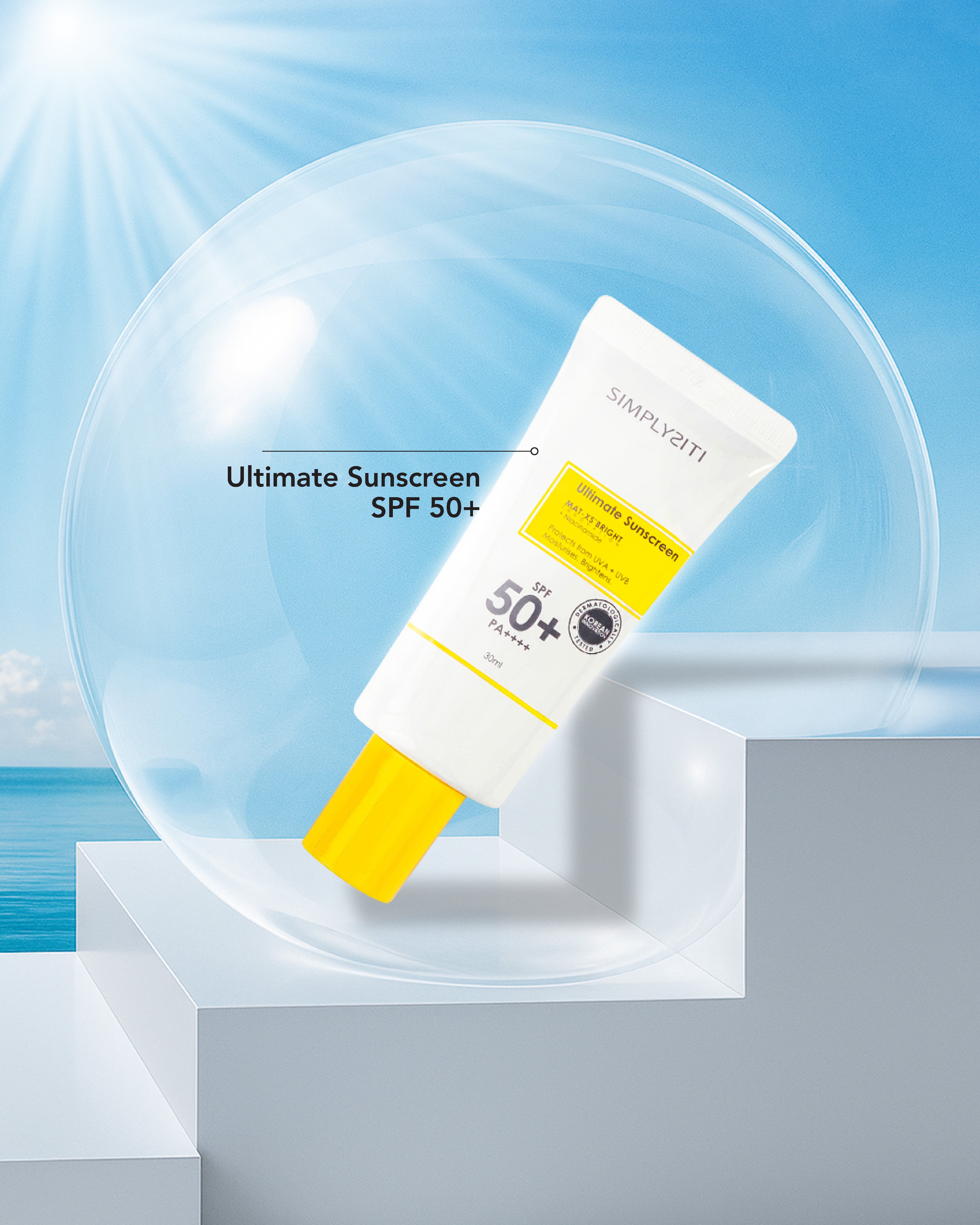 Ultimate Sunscreen SPF 50 – Lightweight | SimplySiti