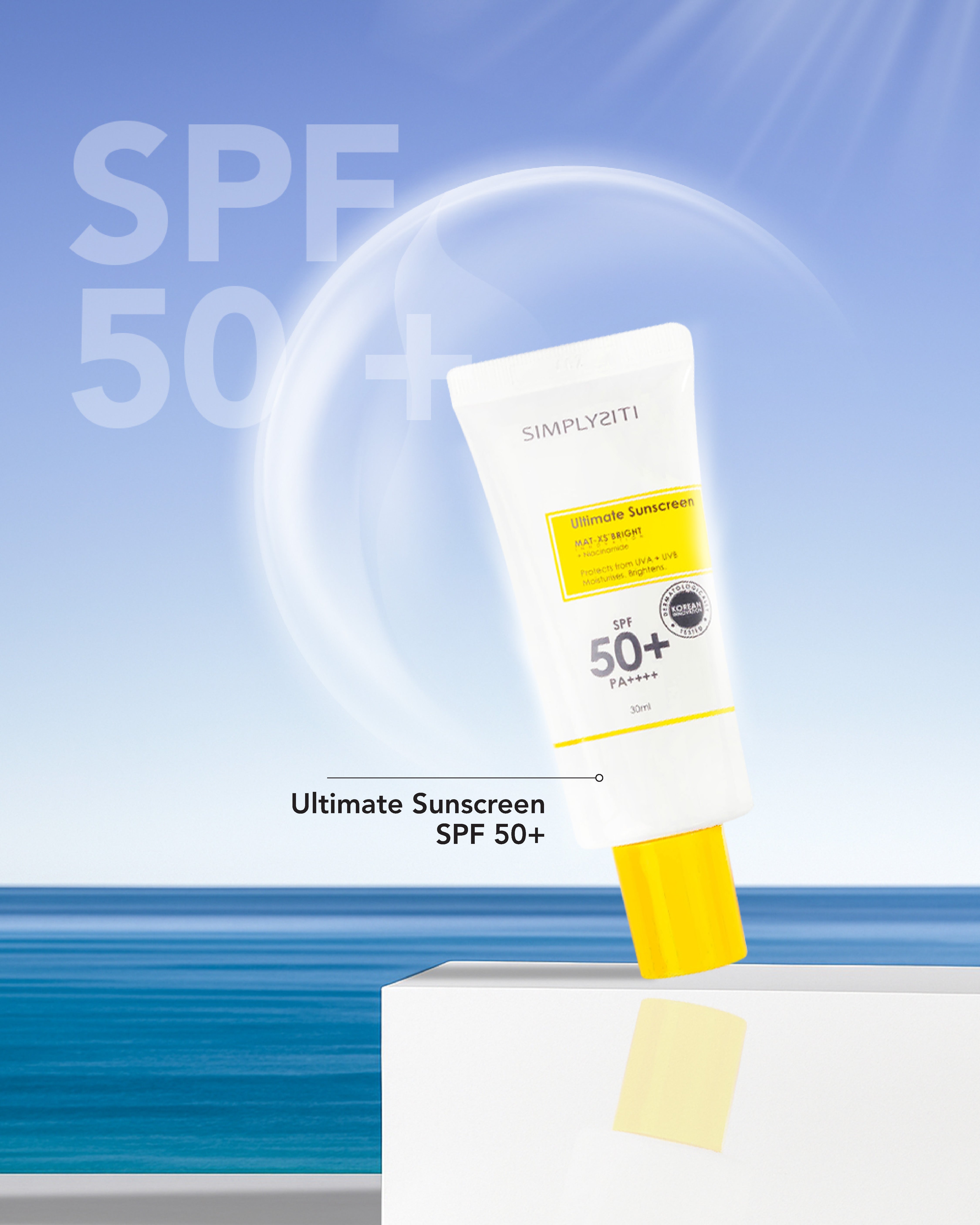 Ultimate Sunscreen SPF 50 – Lightweight | SimplySiti