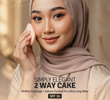 Exclusive Edition Simply Elegant 2 Way Cake