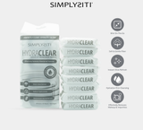 SIMPLYSITI HydraClear Mini Makeup Remover Wipes 64 Wipes 8 Packs