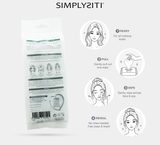 SIMPLYSITI HydraClear Mini Makeup Remover Wipes 64 Wipes 8 Packs
