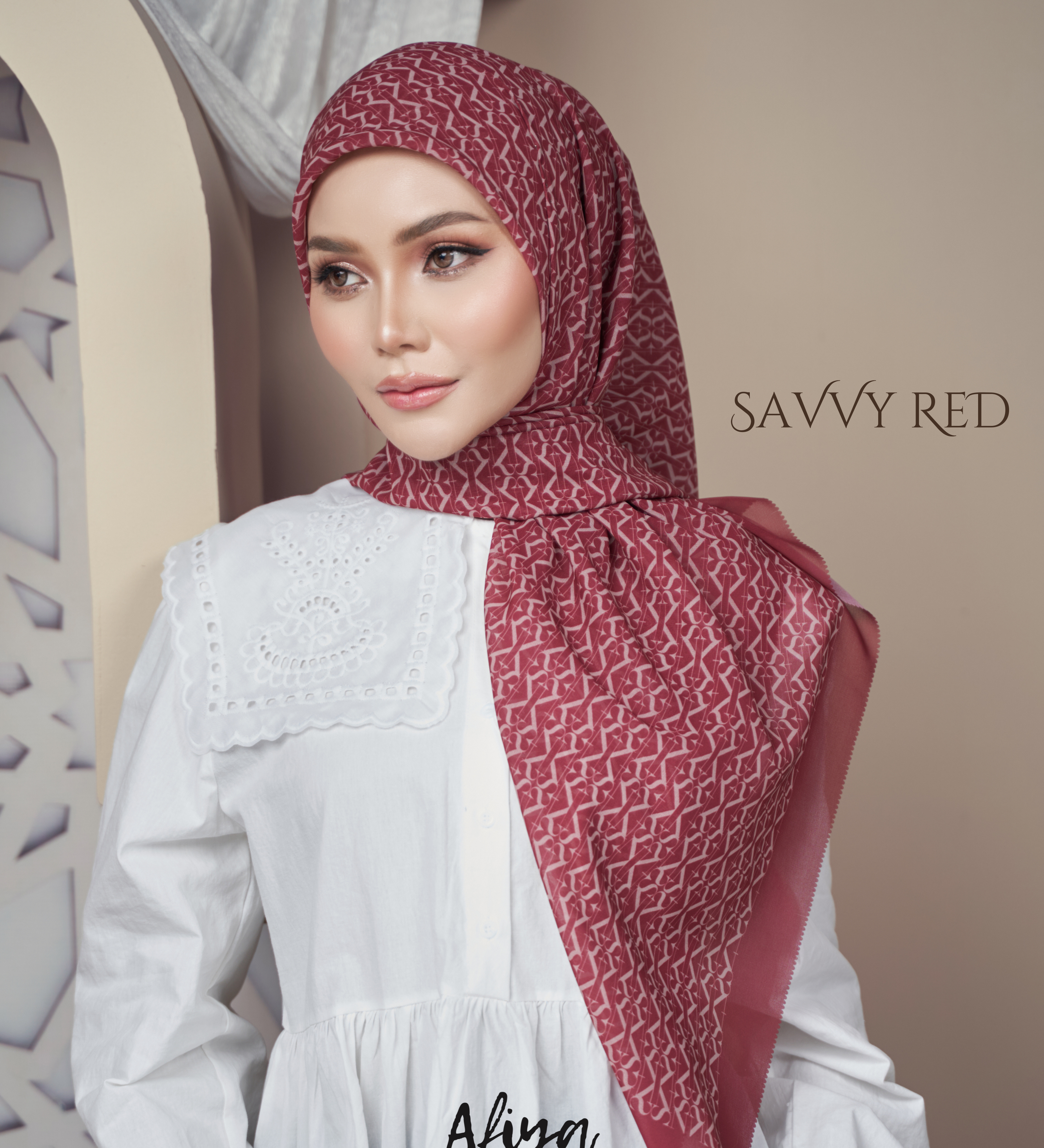 Afiya By Siti Nurhaliza Square Monogram Series