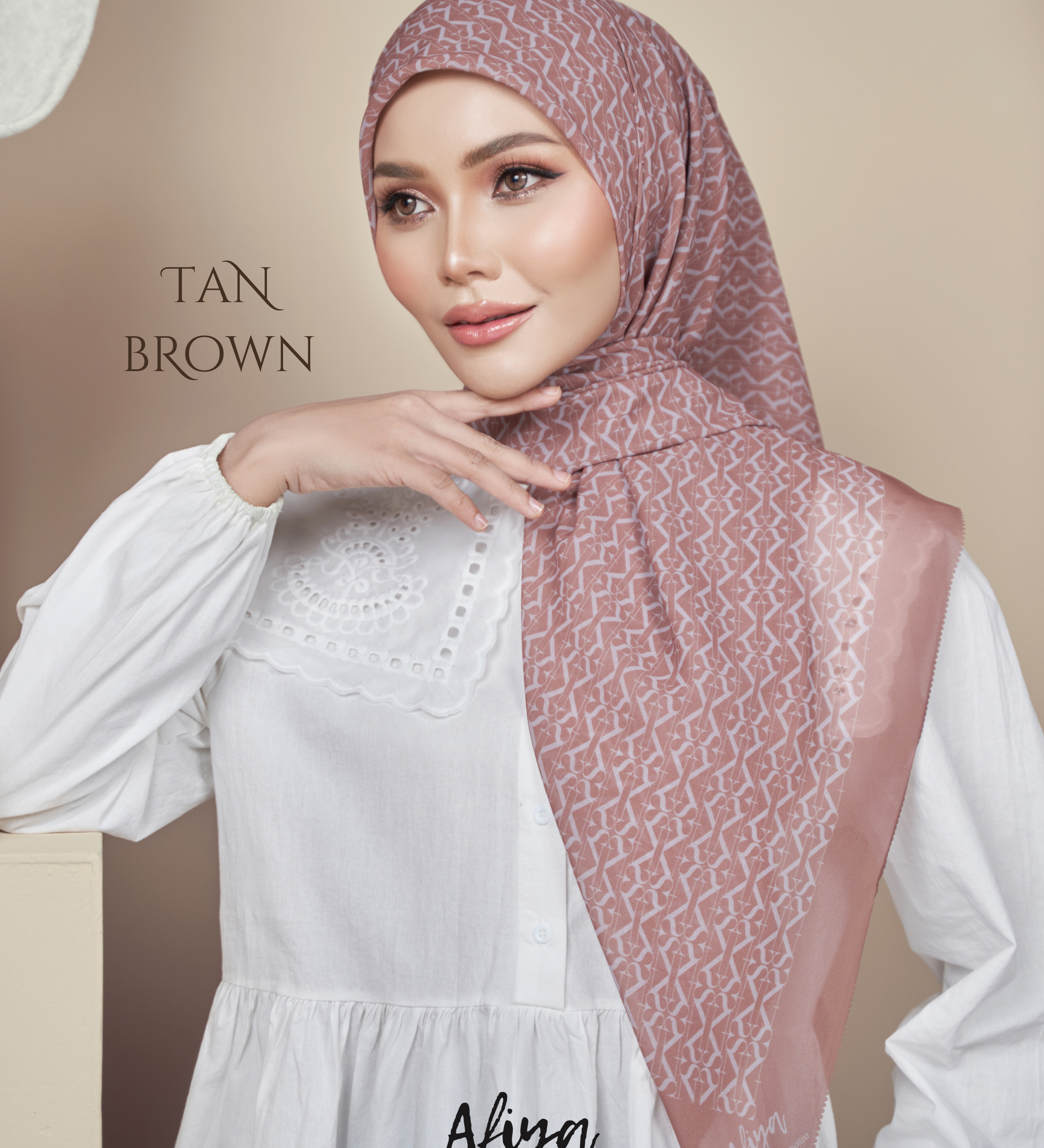 Afiya By Siti Nurhaliza Square Monogram Series