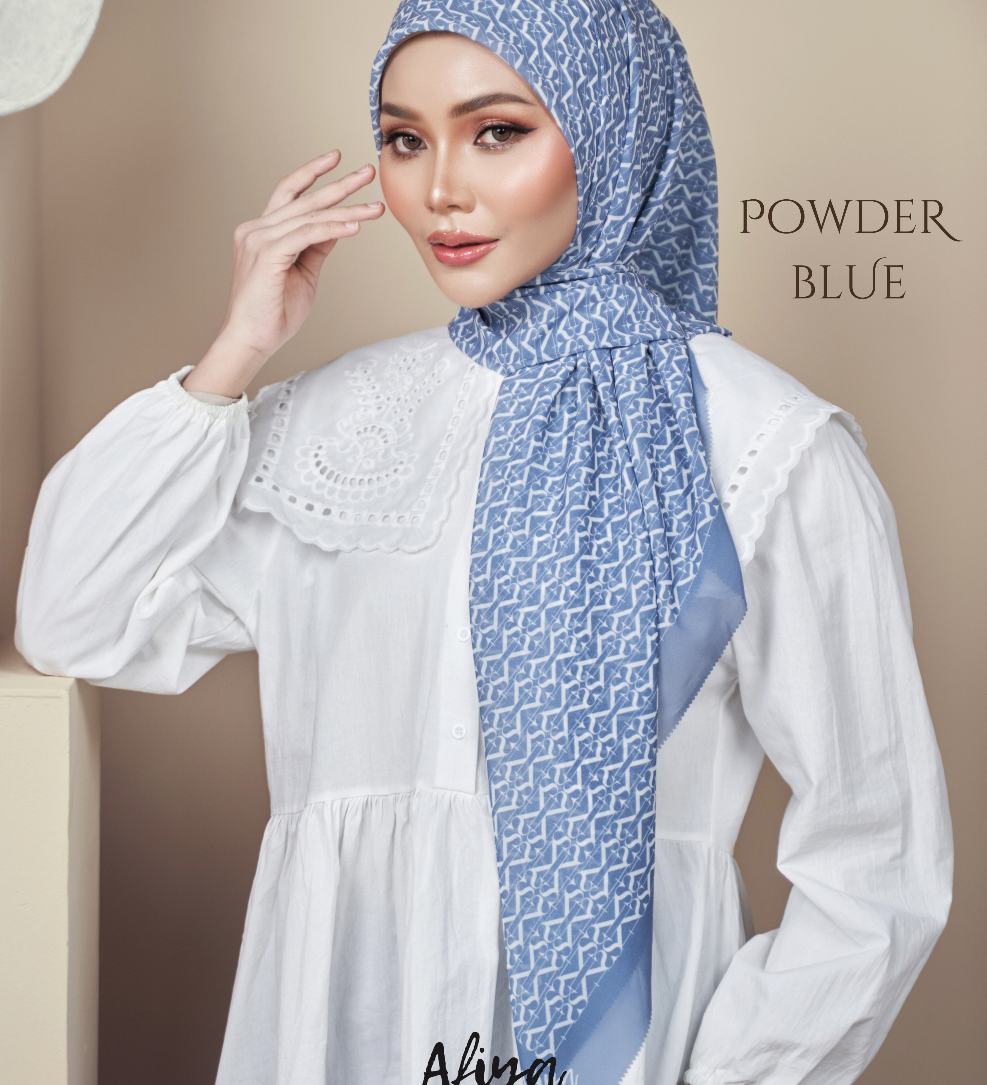 Afiya By Siti Nurhaliza Square Monogram Series
