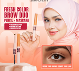 Fresh Color Brow Duo Pencil + Mascara