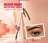 Fresh Color Brow Duo Pencil + Mascara