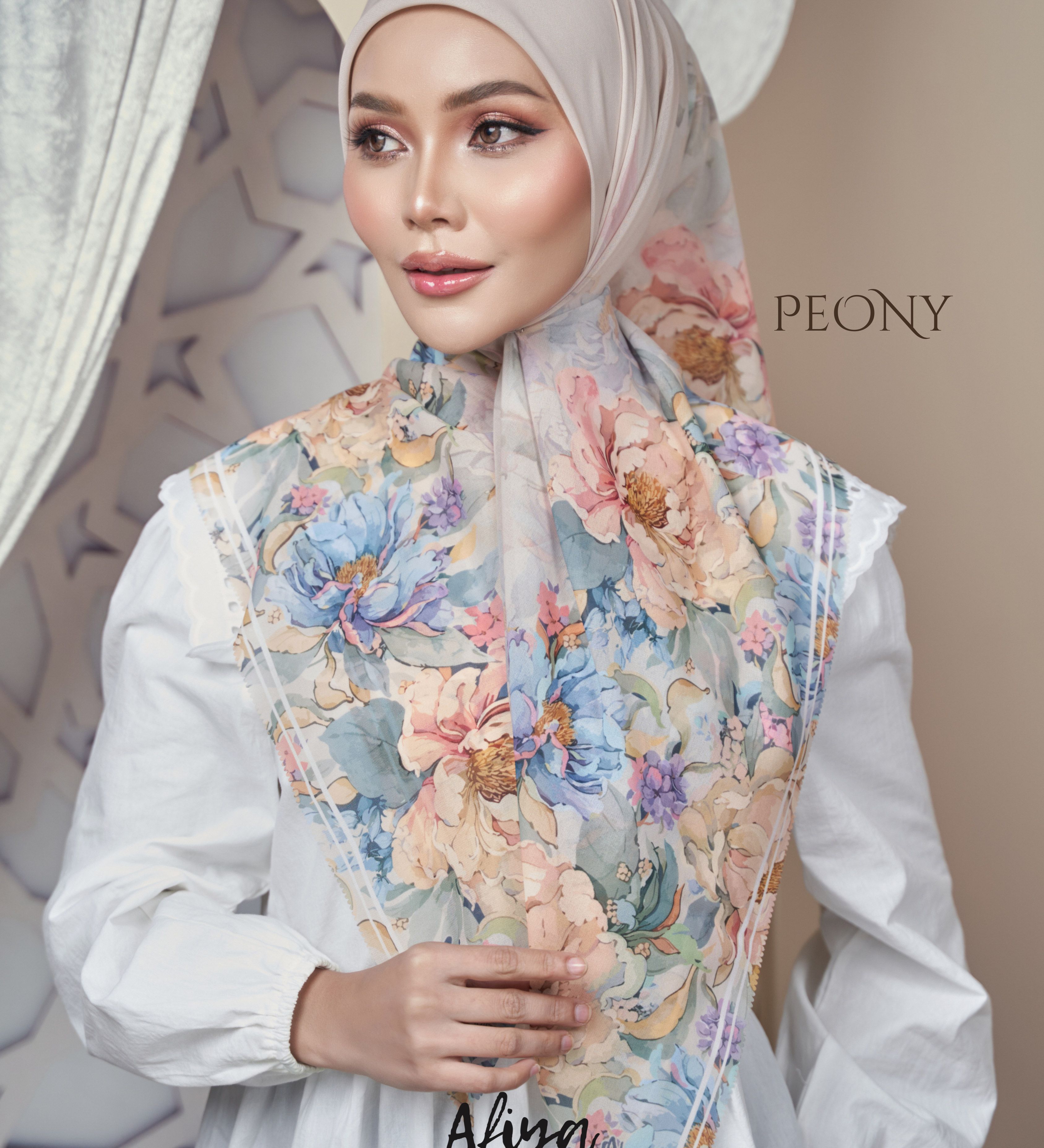 Afiya By Siti Nurhaliza Square Floresque Series