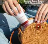 Beausiti Sauna Cream With Massage Roller