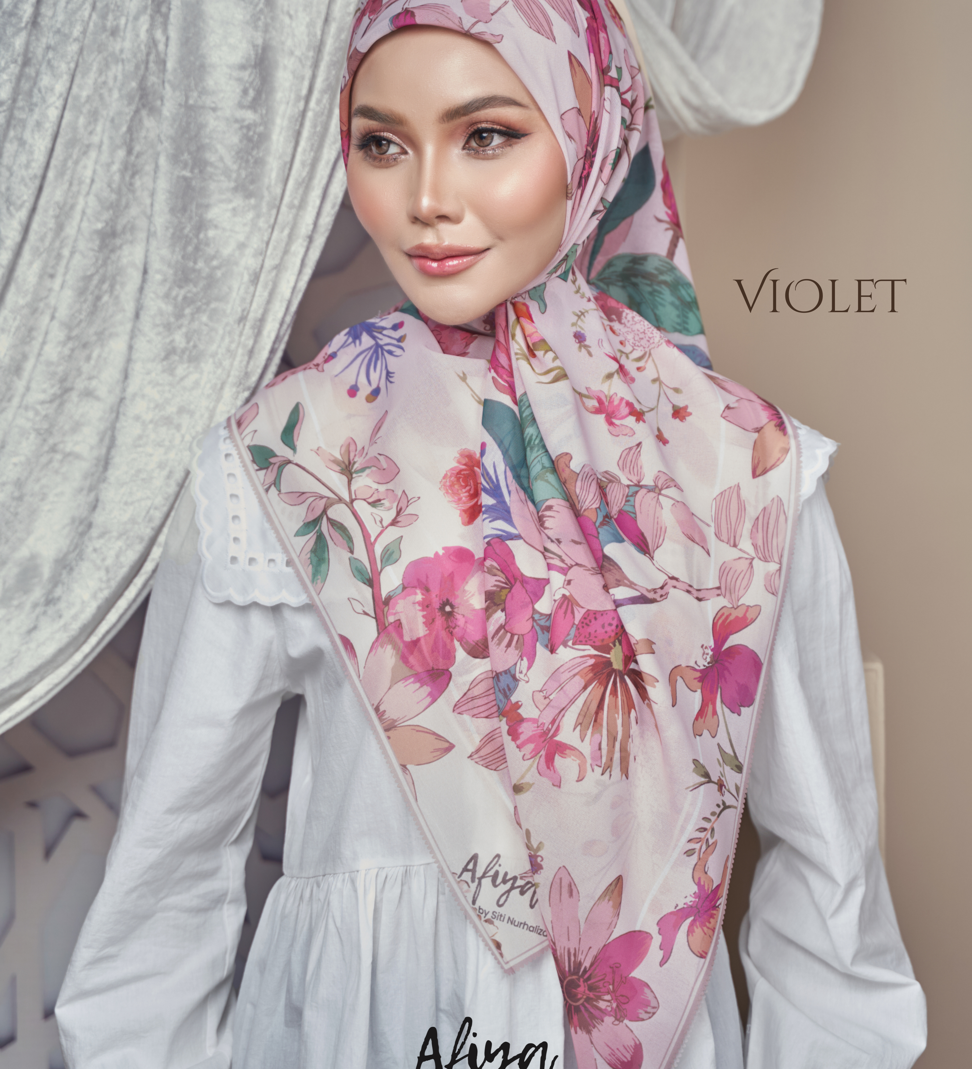 Afiya By Siti Nurhaliza Square Floresque Series