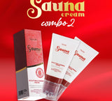 BeauSiti Bundle of 2 - Sauna Cream New Innovation Massage Roller 65 ml
