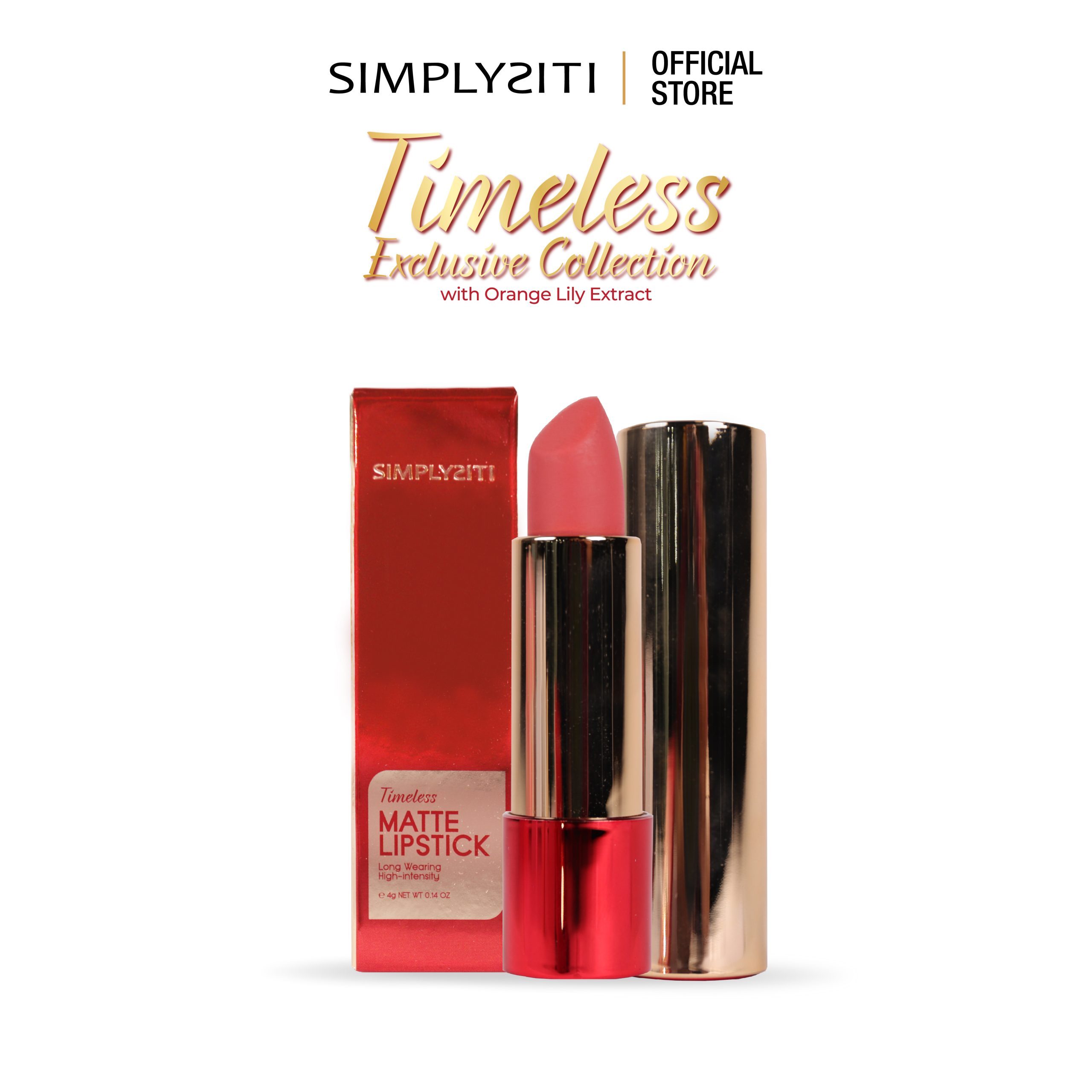 ONLINE - Shopee, Tiktok, Website for TIMELESS MATTE LIPSTICK_FRONT Lipstick-03